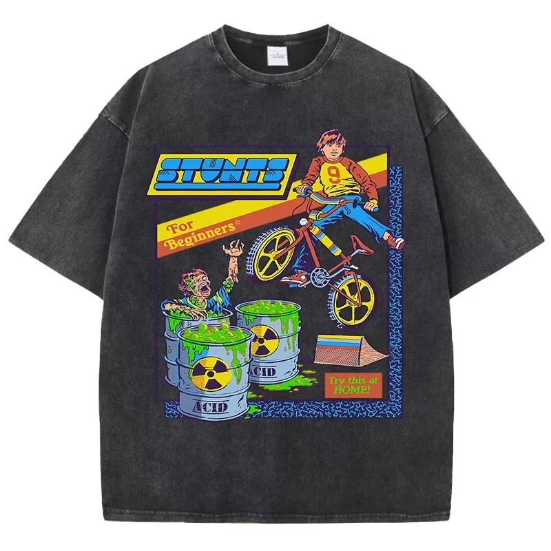 Don'T Try This At HomeDesign Washed Men T Shirts Summer Soft T-Shirt Crewneck Cotton Tees Top Fashion Streetwear Clothes
Don'T Try This At HomeDesign Washed Men T Shirts Summer Soft T-Shirt Crewneck Cotton Tees Top Fashion Streetwear Clothes