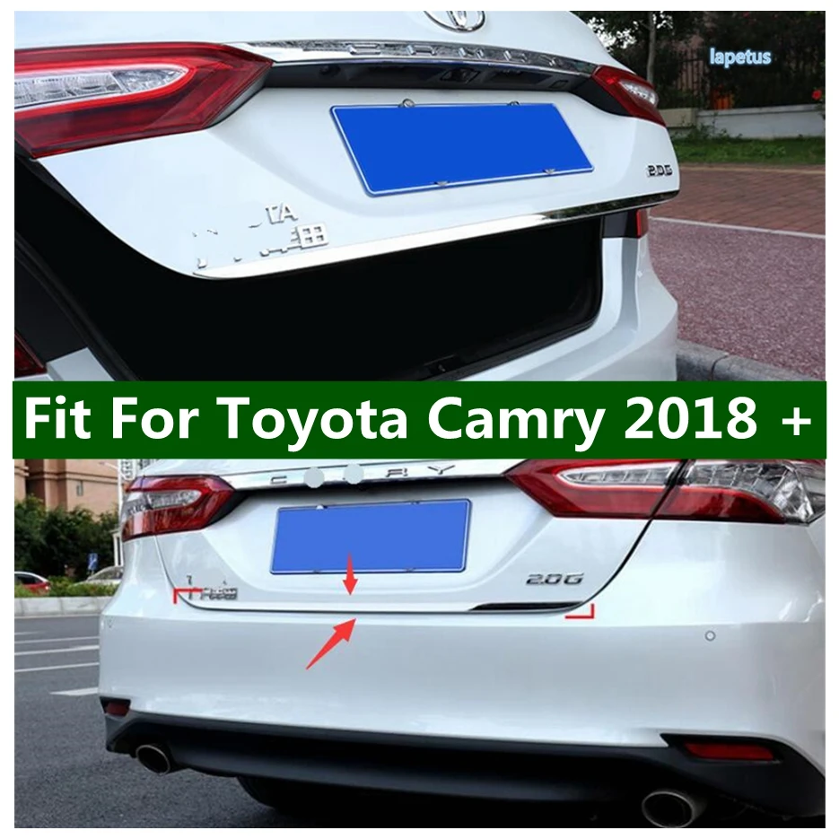 Car Accessories Molding Tailgate Door Strip Accent Garnish Styling Rear Trunk Panel Cover Trim Fit For Toyota Camry 2018 - 2022
Car Accessories Molding Tailgate Door Strip Accent Garnish Styling Rear Trunk Panel Cover Trim Fit For Toyota Camry 2018 - 2022