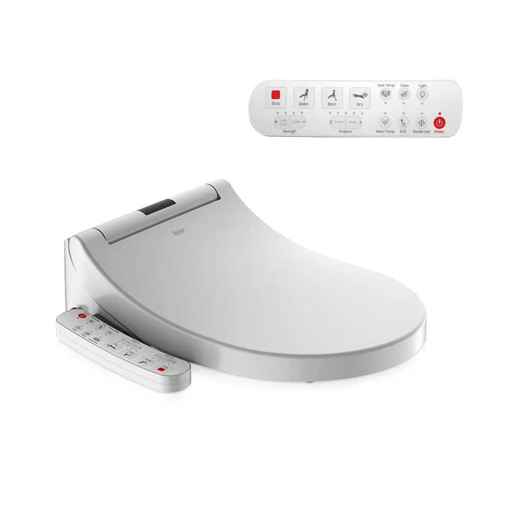 Premium Electric Led Lights Remote Control Smart Bidet Seat with Dryer
Premium Electric Led Lights Remote Control Smart Bidet Seat with Dryer
