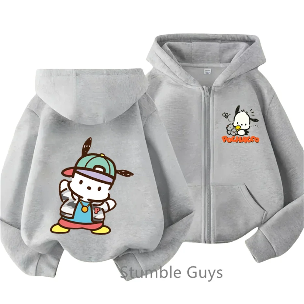 Kawaii Pochacco Zipper Hoodie Kids 2025 Fashion Anime Clothes Boys Girls Sweater Casual Marios Long Sleeve Sonic Trucksuit
Kawaii Pochacco Zipper Hoodie Kids 2025 Fashion Anime Clothes Boys Girls Sweater Casual Marios Long Sleeve Sonic Trucksuit