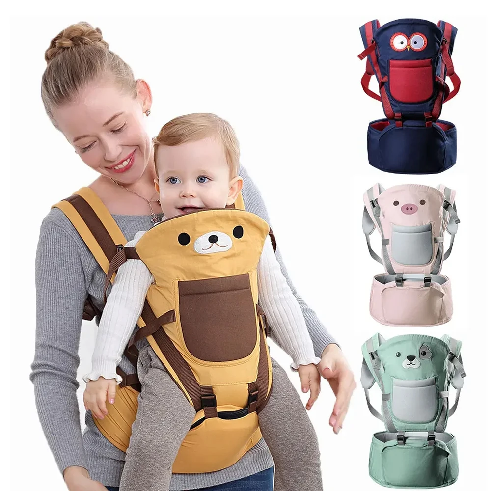 Переноска-кенгуру, утолщенная 3-в-1, табурет на талии, переноска для новорожденных, рюкзаки для младенцев с мультяшным медведем, двойной плечевой ремень, ремень-переноска
Переноска-кенгуру, утолщенная 3-в-1, табурет на талии, переноска для новорожденных, рюкзаки для младенцев с мультяшным медведем, двойной плечевой ремень, ремень-переноска