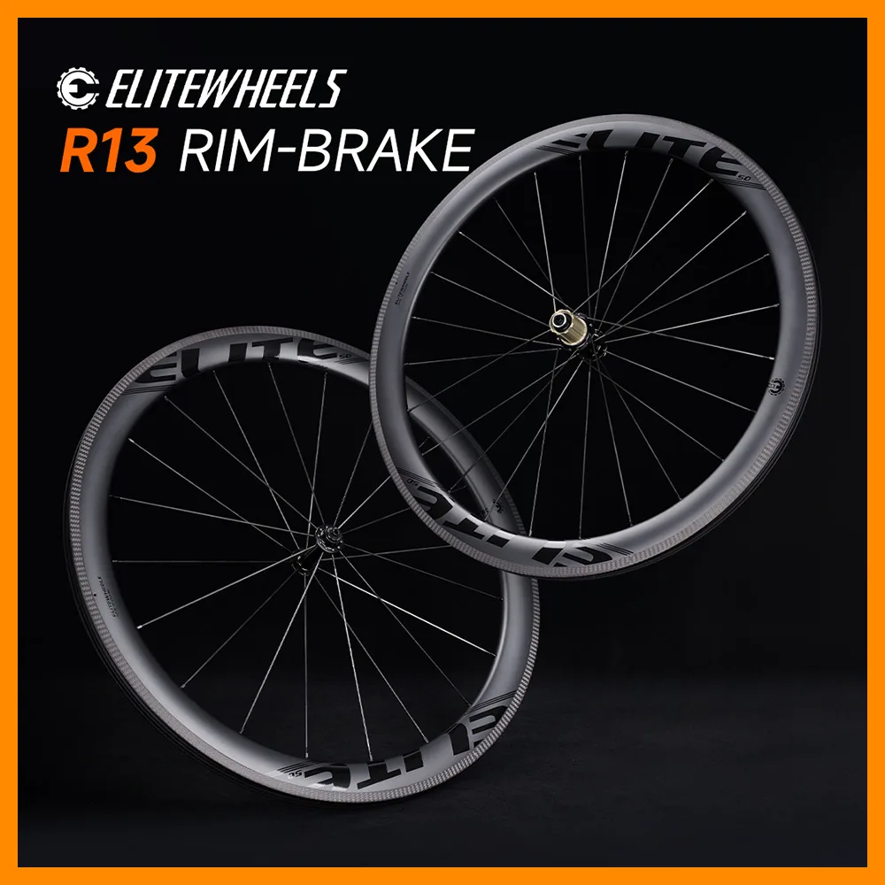 ELITEWHEELS Super Light R13 60mm Depth Tubeless Road Carbon Wheelset For racing wheelsets
ELITEWHEELS Super Light R13 60mm Depth Tubeless Road Carbon Wheelset For racing wheelsets