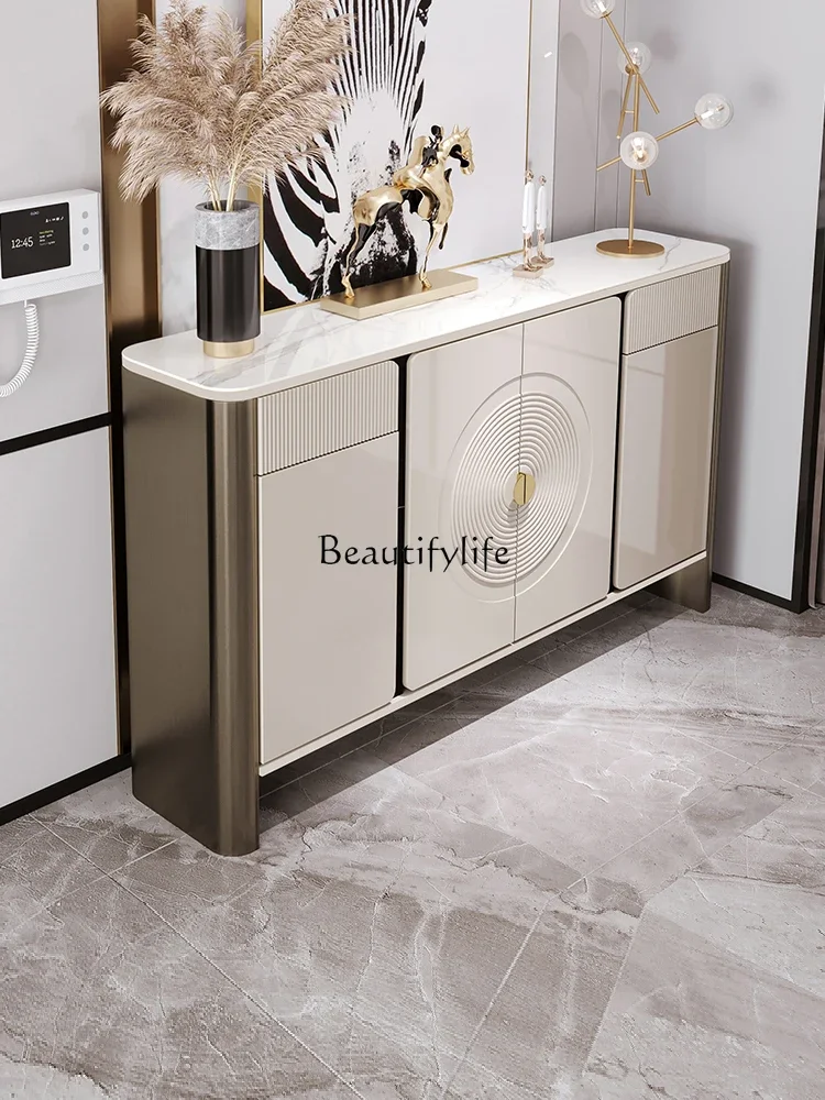 LD33Italian Minimalist Shoe Cabinet Light Luxury Stone Plate Large Capacity Door Wall Entrance Cabinet
LD33Italian Minimalist Shoe Cabinet Light Luxury Stone Plate Large Capacity Door Wall Entrance Cabinet