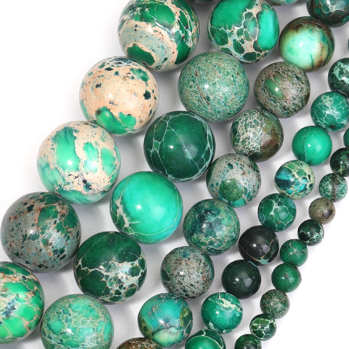Natural Stone Green Imperial Turquoise Jasper Round Loose Beads 4/6/8/10/12MM Pick Size Wholesalable turquesa imperial verde
Natural Stone Green Imperial Turquoise Jasper Round Loose Beads 4/6/8/10/12MM Pick Size Wholesalable turquesa imperial verde