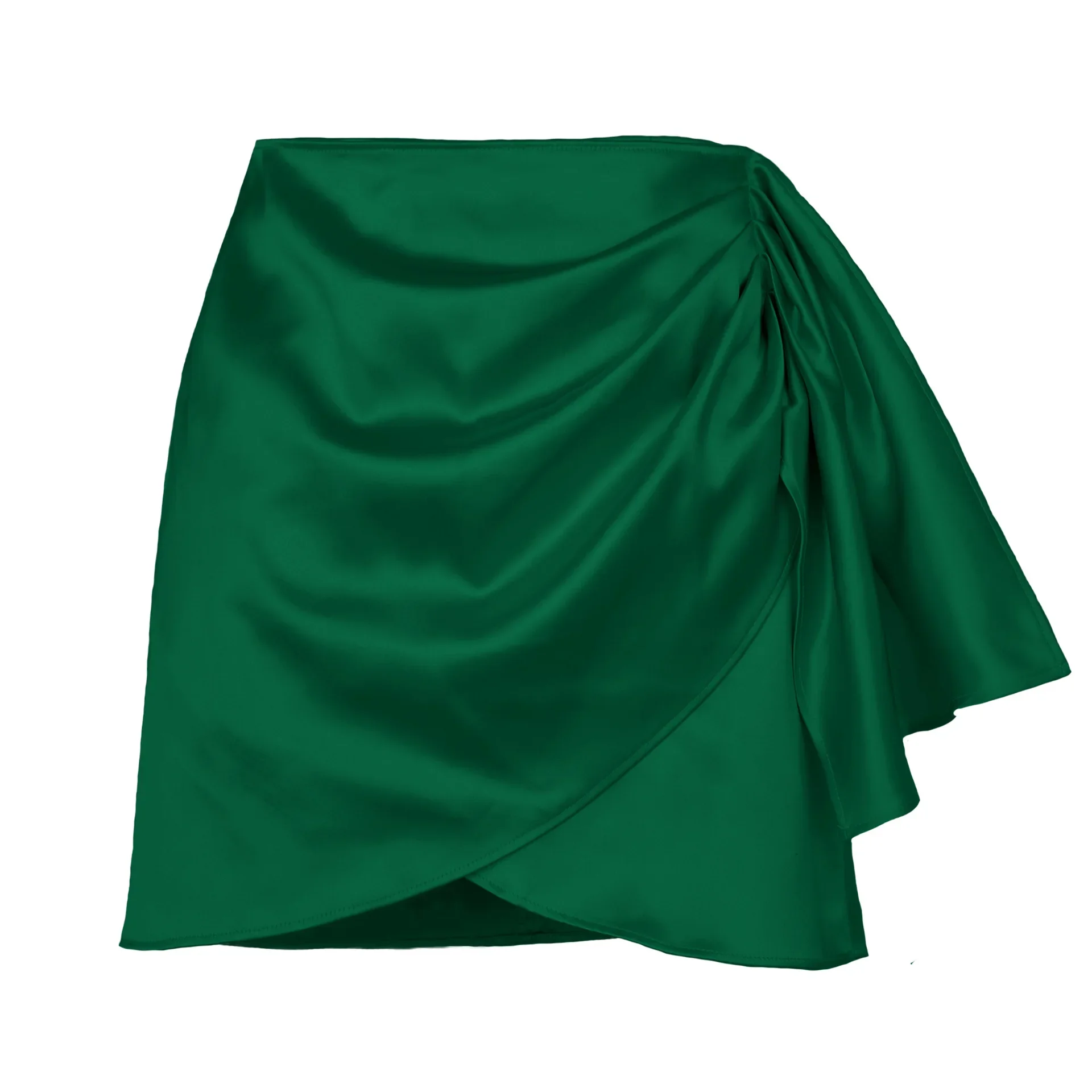 2024 Solid Satin Short Skirts High Wais Women Irregular Zipper Skirt Elegant Chic Office Lady Fashion Streetwear Spring Summer
2024 Solid Satin Short Skirts High Wais Women Irregular Zipper Skirt Elegant Chic Office Lady Fashion Streetwear Spring Summer