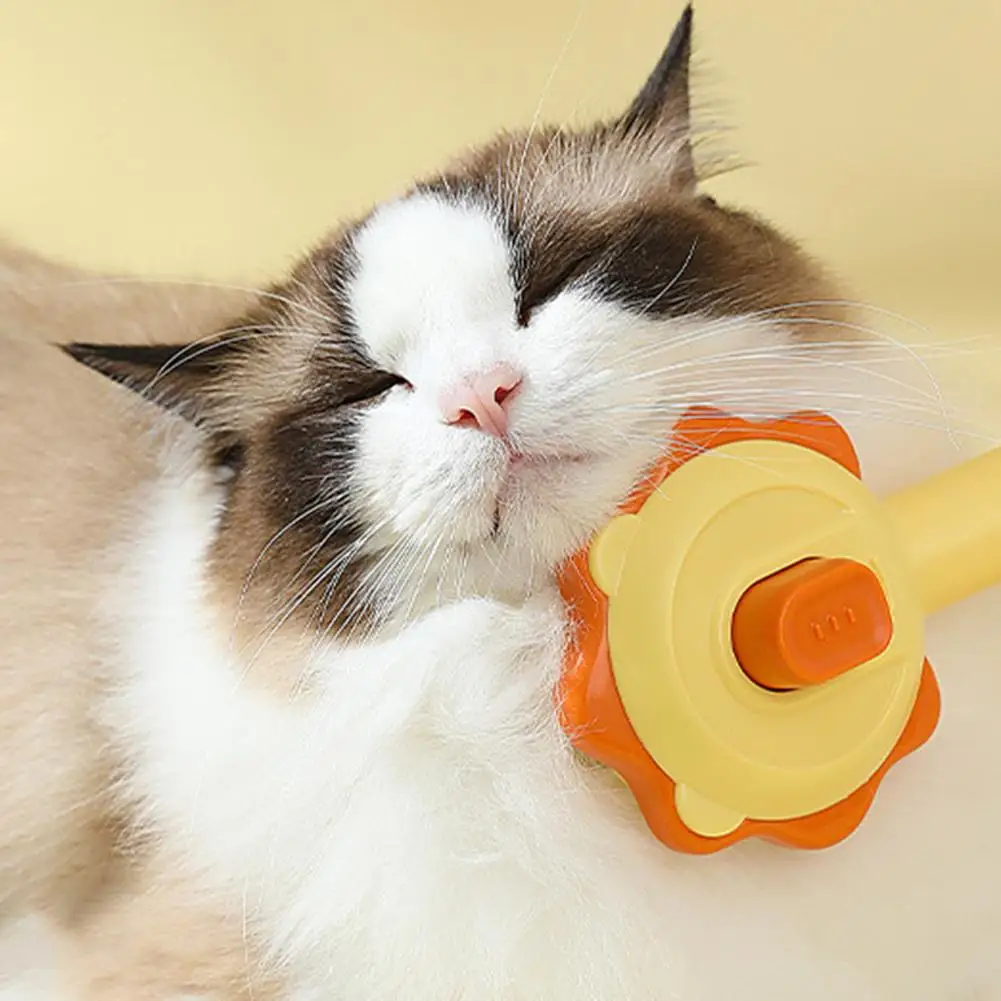 Cat Brush With Release Button Deep Cleaning Cute Sunflower-Shaped Hair Removal Brush For Shedding Removes Loose Undercoat 20x9x5
Cat Brush With Release Button Deep Cleaning Cute Sunflower-Shaped Hair Removal Brush For Shedding Removes Loose Undercoat 20x9x5