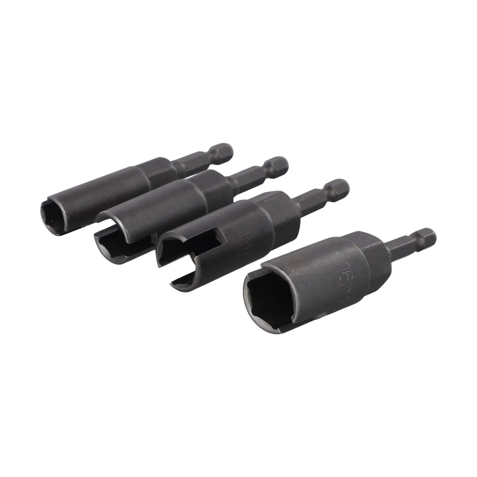 Experience Easy and Quick Nut and Screw Installation with this 4 Piece Driver Set Chrome Vanadium Steel Construction