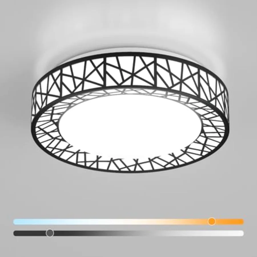 Flush Mount Ceiling Light Modern LED Ceiling Light Fixture 20W 1400LM 2700-6500K Adjustable Dimmable Ceiling Lights for Bedroom
Flush Mount Ceiling Light Modern LED Ceiling Light Fixture 20W 1400LM 2700-6500K Adjustable Dimmable Ceiling Lights for Bedroom