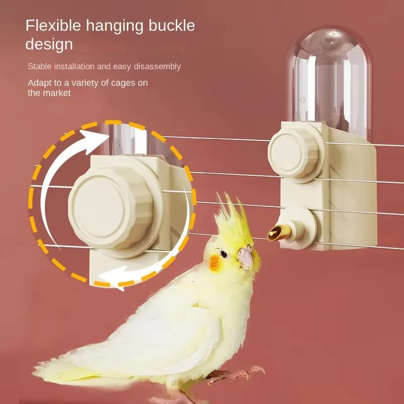 Creative Bird Water Feeder Outdoor Bird-Activated Automatic Water Dispenser Large Water Bottle
Creative Bird Water Feeder Outdoor Bird-Activated Automatic Water Dispenser Large Water Bottle