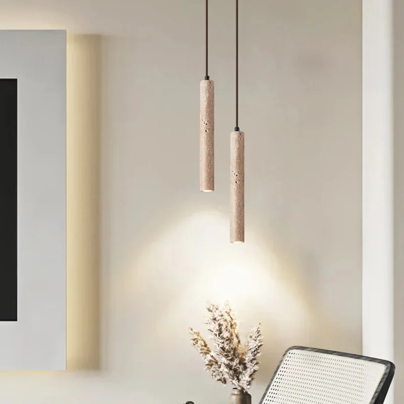 LED Cylindrical Pendant Light Spotlight Bedside Travertine Lamp Decor Chandelier Bedroom Hanging Lamp Modern Stone Pendant Lamp
LED Cylindrical Pendant Light Spotlight Bedside Travertine Lamp Decor Chandelier Bedroom Hanging Lamp Modern Stone Pendant Lamp