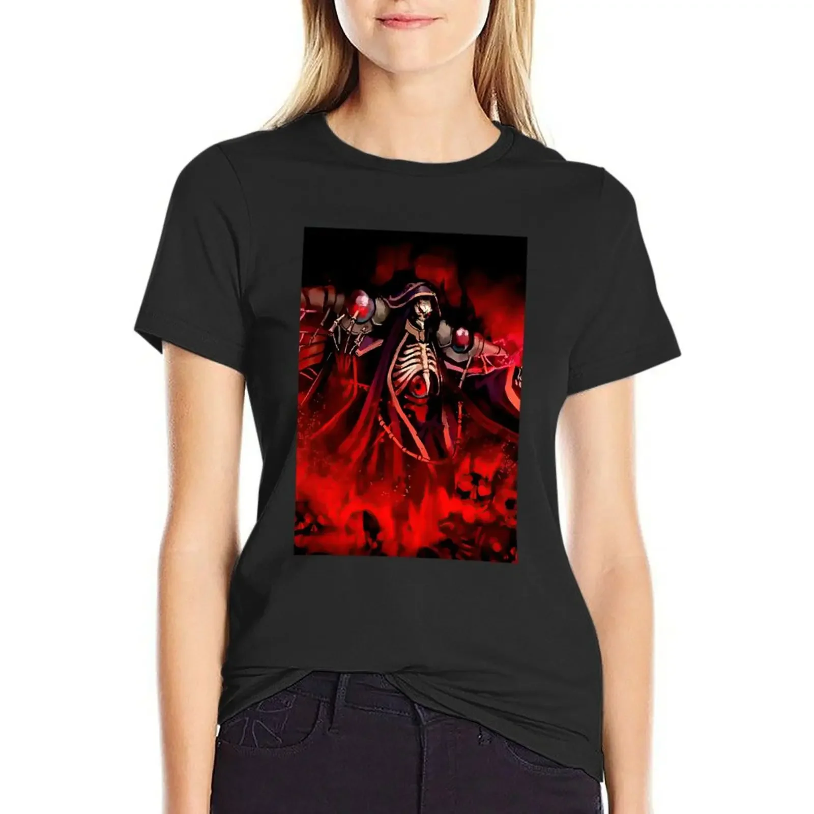 Overlord red OTAKU best gift T-Shirt shirts graphic tees female anime clothes Female clothing Women's cotton t-shirt
Overlord red OTAKU best gift T-Shirt shirts graphic tees female anime clothes Female clothing Women's cotton t-shirt
