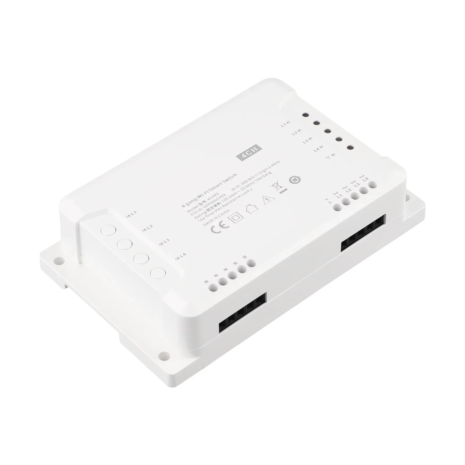 Light Switch Module 4CH WIFI Smart Light Switch Module For 4CH R3 For 4CH PRO R3 4 Way WiFi Home Smart Light Switch
Light Switch Module 4CH WIFI Smart Light Switch Module For 4CH R3 For 4CH PRO R3 4 Way WiFi Home Smart Light Switch