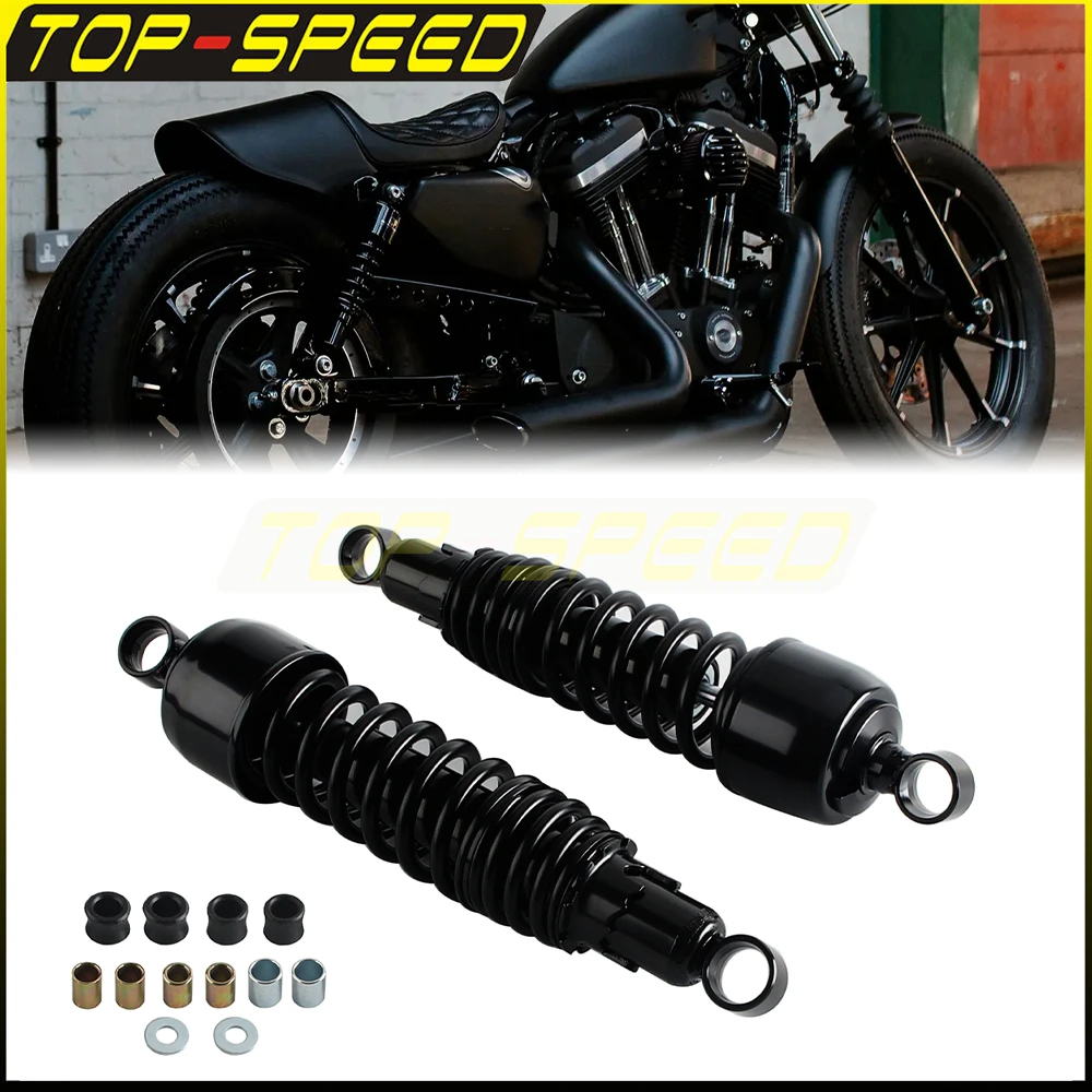 Black Rear Lowering Shock Absorb 12.8"Rear Shock Absorber Suspension For Harley Touring Sportster 883 1200 Motorcycle Suspension
Black Rear Lowering Shock Absorb 12.8"Rear Shock Absorber Suspension For Harley Touring Sportster 883 1200 Motorcycle Suspension