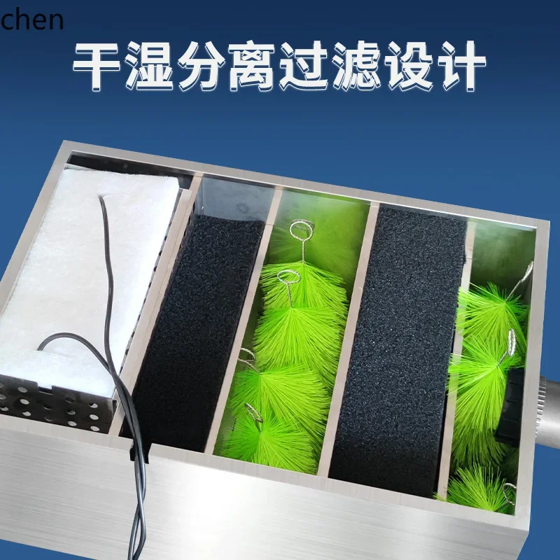 Ht fish pond filter water circulation system - large koi purification, outdoor garden pond external filter box
Ht fish pond filter water circulation system - large koi purification, outdoor garden pond external filter box