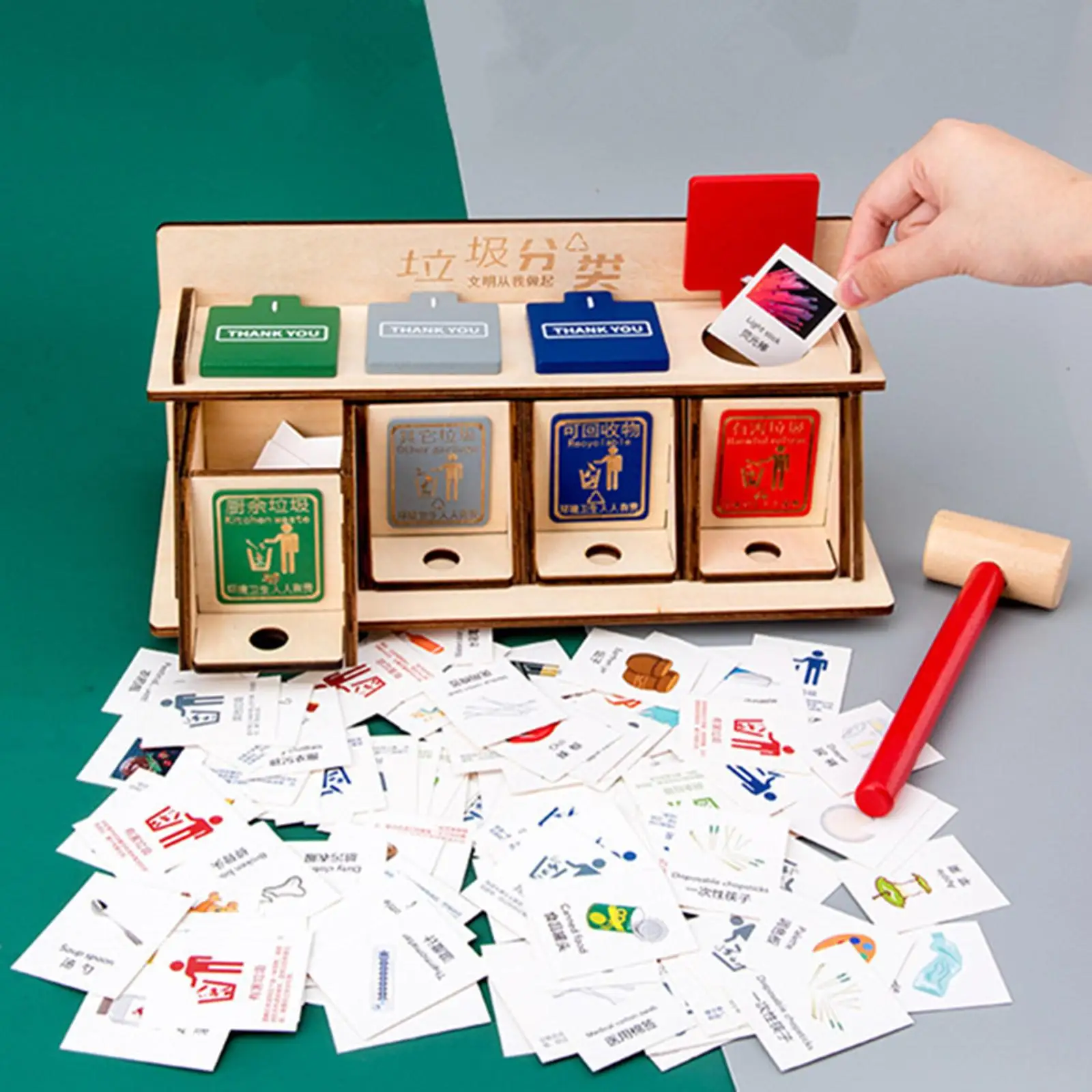 Kids Garbage Classification Fine Motor Skills Teaching Aids for Children
Kids Garbage Classification Fine Motor Skills Teaching Aids for Children