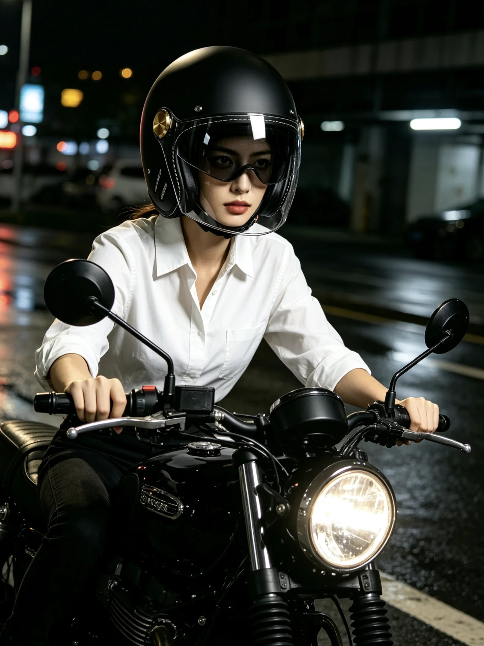 Retro Cruiser Motorcycle 3/4 Helmet Men Women Universal Dual Visor Open Face Helmet Vintage Scooter Safety Cap
Retro Cruiser Motorcycle 3/4 Helmet Men Women Universal Dual Visor Open Face Helmet Vintage Scooter Safety Cap