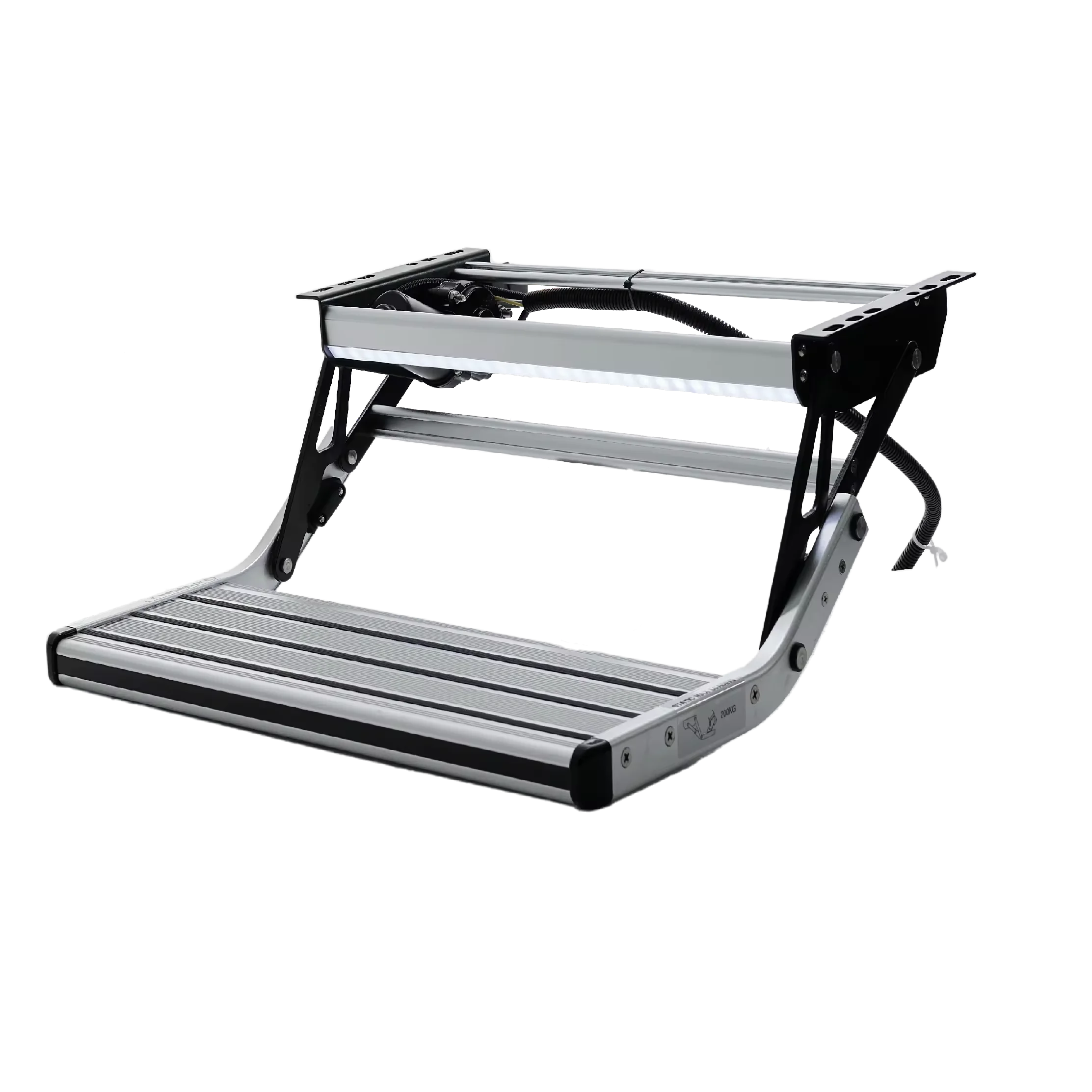 Motorhome/Caravan Electric Folding Step Automatic Slide Out Extension in Steel Alloy Aluminum for RV Parts Accessories
Motorhome/Caravan Electric Folding Step Automatic Slide Out Extension in Steel Alloy Aluminum for RV Parts Accessories
