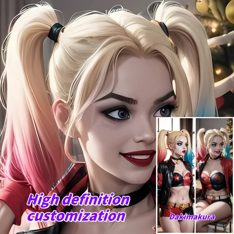 Dakimakura Anime Pillow Case Harleen Quinzel Double-sided Print Of Life-size Body Pillowcase Gifts Can be Customized
Dakimakura Anime Pillow Case Harleen Quinzel Double-sided Print Of Life-size Body Pillowcase Gifts Can be Customized