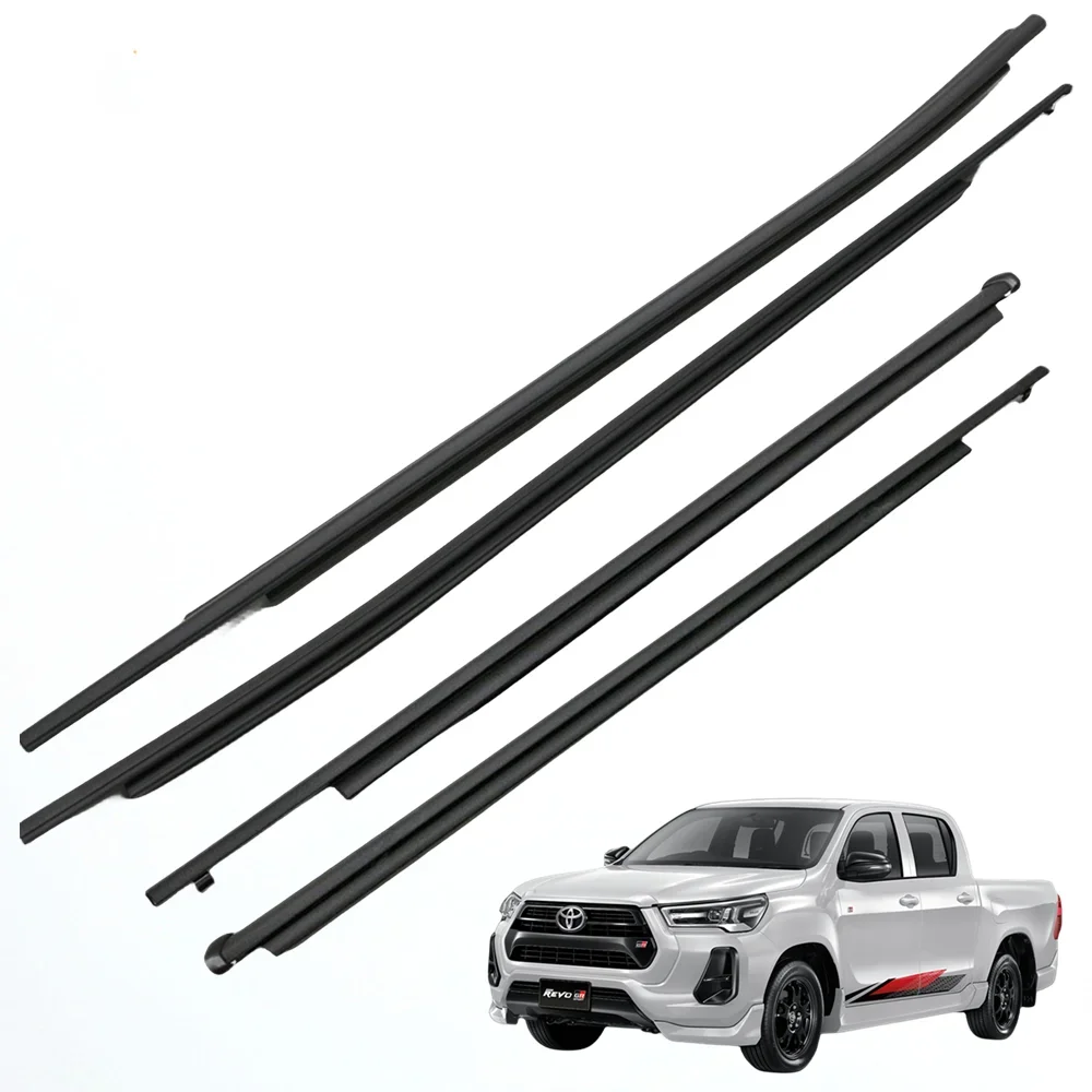 Weatherstrip for Front Rear Door Seal Weather Strip for Toyota-Hilux Revo 68210-0K010 68230-0K010 68180-0K010
Weatherstrip for Front Rear Door Seal Weather Strip for Toyota-Hilux Revo 68210-0K010 68230-0K010 68180-0K010
