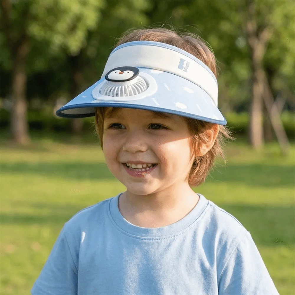 Cute Cartoon Children Fan Hat Breathable Elastic Summer Fan Visor Cap Lightweight Portable Wide Brim Fan Hat Sport
Cute Cartoon Children Fan Hat Breathable Elastic Summer Fan Visor Cap Lightweight Portable Wide Brim Fan Hat Sport