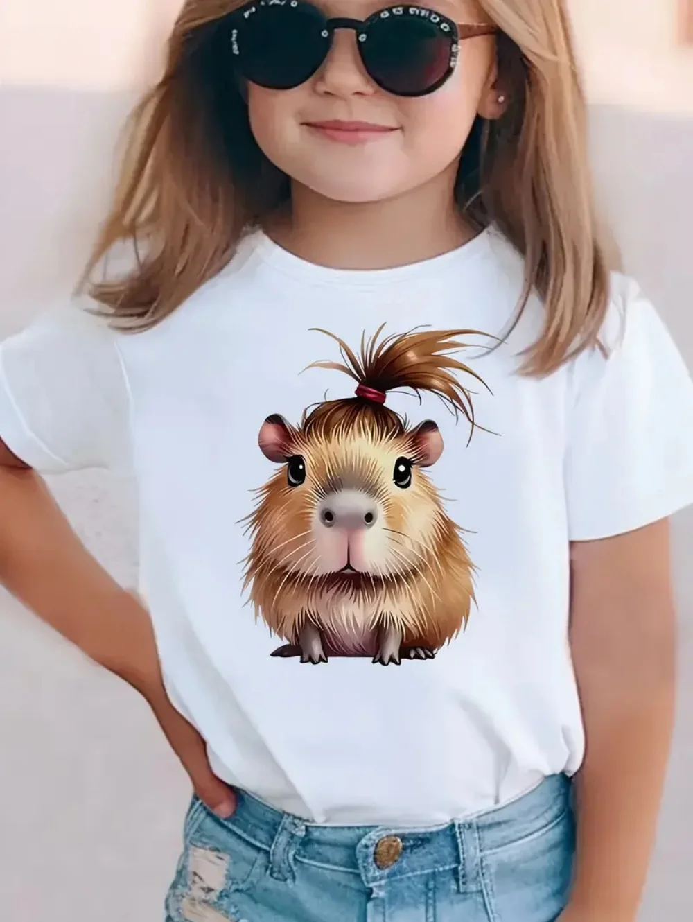 2025 Summer Children's Clothing Cute Dolphin 3D Printing Girls' T-Shirt Funny Casual Tops Machine Washable T-Shirts for Children
2025 Summer Children's Clothing Cute Dolphin 3D Printing Girls' T-Shirt Funny Casual Tops Machine Washable T-Shirts for Children