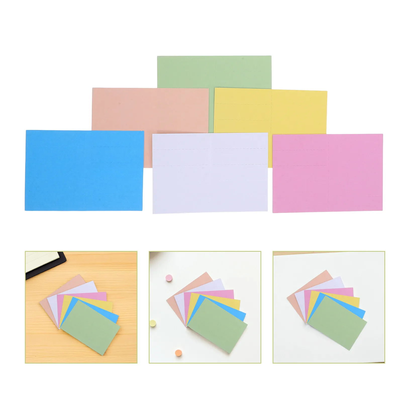 6 Sheets Colored File Folder Labels Paper Inserts Blank Writable Hanging File Tabs for Office Home Document Organization System
6 Sheets Colored File Folder Labels Paper Inserts Blank Writable Hanging File Tabs for Office Home Document Organization System