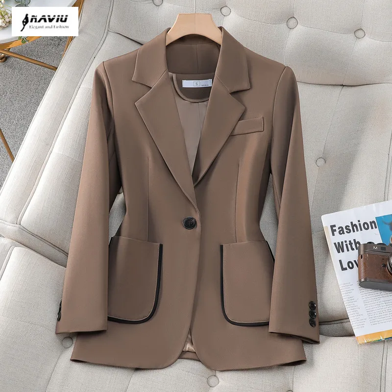 NAVIU Rose Red Blazer Women Spring New 2023 Fashion High End Casual Long Sleeve Jacket Office Lady Work Tops Rose Red
NAVIU Rose Red Blazer Women Spring New 2023 Fashion High End Casual Long Sleeve Jacket Office Lady Work Tops Rose Red