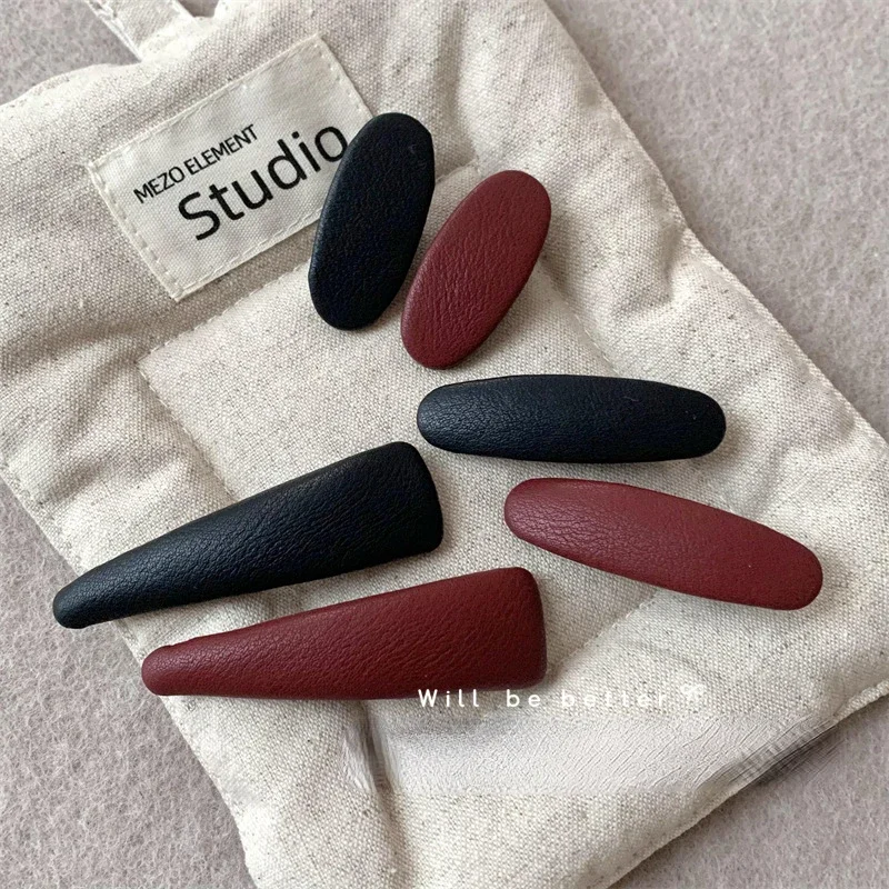 Autumn and Winter New Arrvial Ankeer Red Hair Clip Elegant and Minimalist Side Clip Hair Accessories Christmas Gifts RedHairpins
Autumn and Winter New Arrvial Ankeer Red Hair Clip Elegant and Minimalist Side Clip Hair Accessories Christmas Gifts RedHairpins
