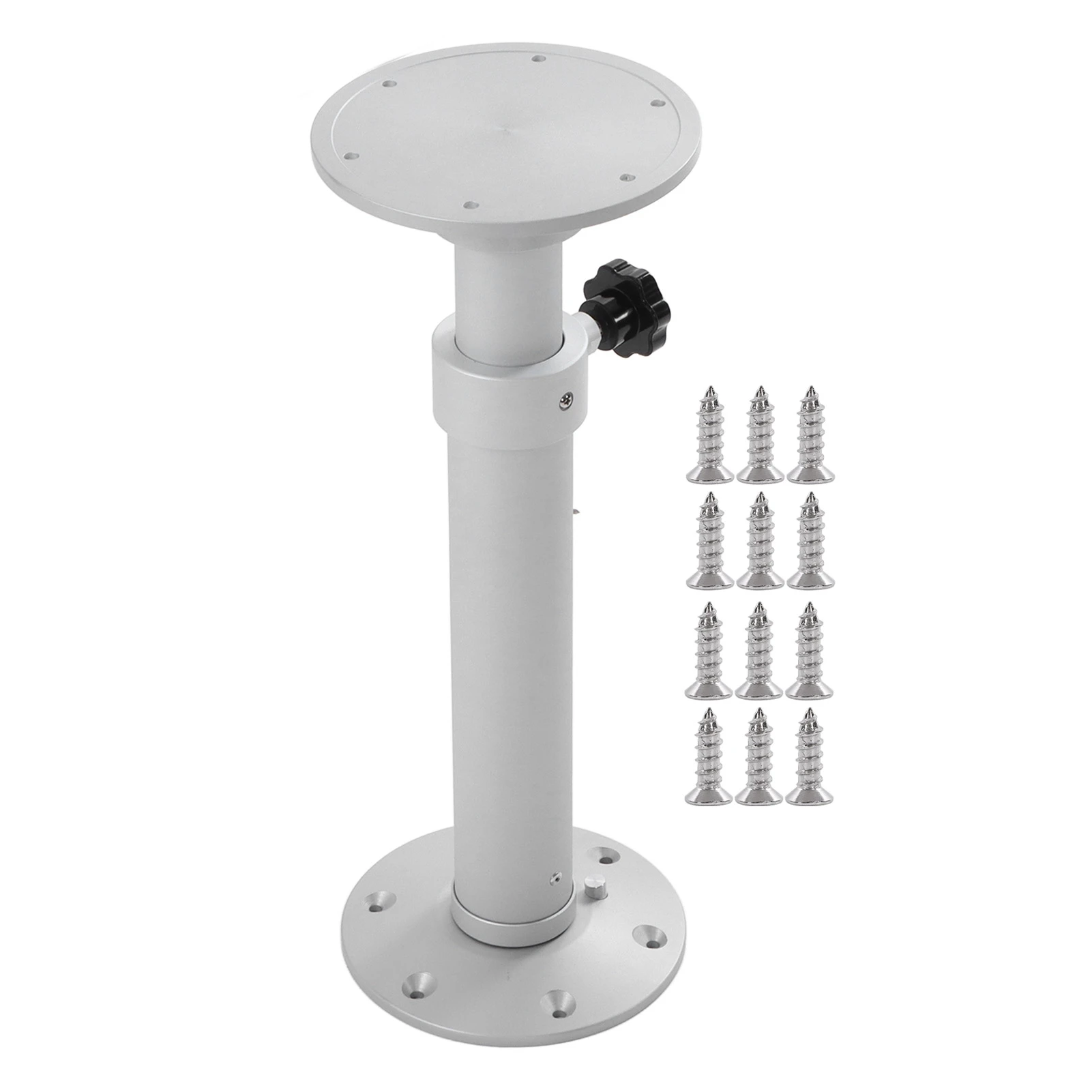 RV Table Bracket Removable Table Leg 445‑685mm Height Adjustable Telescopic Aluminum Alloy Frosted Silver for RV Yacht Camper
RV Table Bracket Removable Table Leg 445‑685mm Height Adjustable Telescopic Aluminum Alloy Frosted Silver for RV Yacht Camper