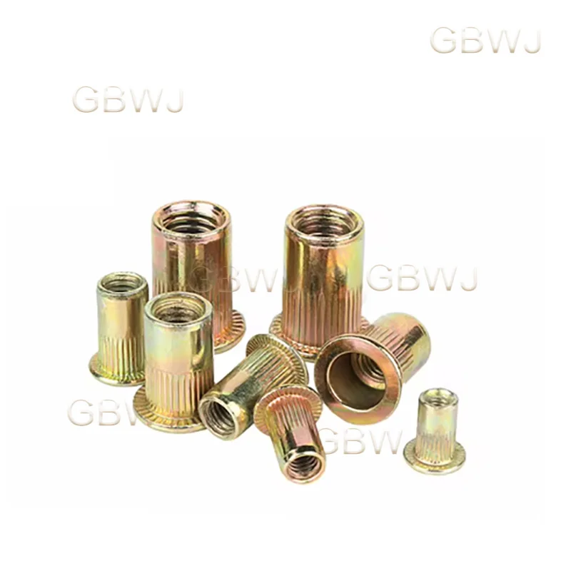 2~20 Pcs M3 M4 M5 M6 M8 M10 M12 Color Zinc Iron Knurled Nuts Flat Head Pull Rivet Nuts Thread Insert Nut Flat Headrivet Nuts
2~20 Pcs M3 M4 M5 M6 M8 M10 M12 Color Zinc Iron Knurled Nuts Flat Head Pull Rivet Nuts Thread Insert Nut Flat Headrivet Nuts