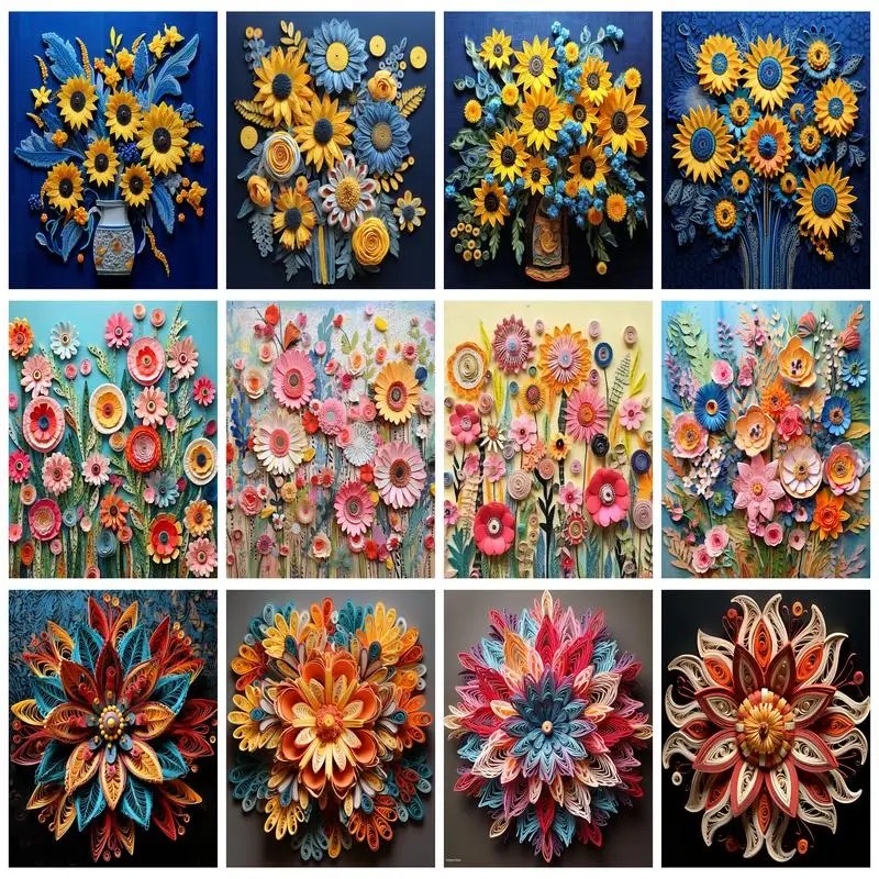 RUOPOTY Full Square/Round Diamond Painting Flower Embroidery Cross Stitch Mosaic Rhinestone Kit Home Decor
RUOPOTY Full Square/Round Diamond Painting Flower Embroidery Cross Stitch Mosaic Rhinestone Kit Home Decor