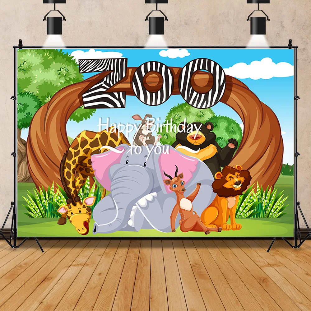SHUOZHIKE African Animal Elephant Giraffe Lion Children's Birthday and Newborn Photography Background Prop FZ-04
SHUOZHIKE African Animal Elephant Giraffe Lion Children's Birthday and Newborn Photography Background Prop FZ-04