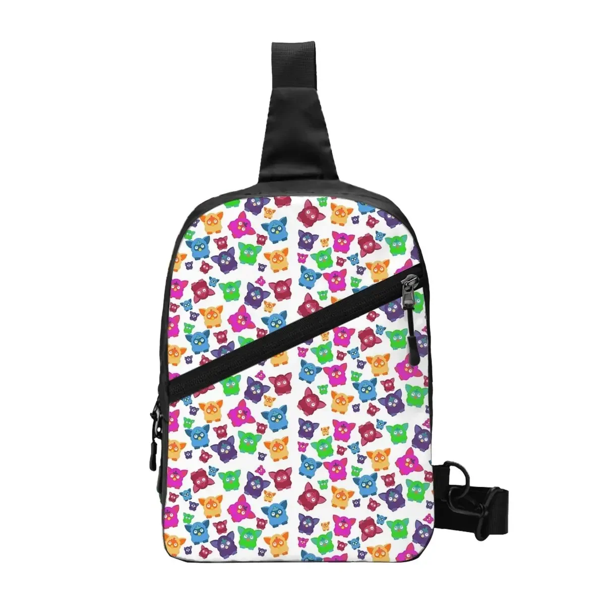 Furby 2000's Decades Design Pattern Chest Bag Men Sling Crossbody Backpack Chest Bag Traveling Hiking Daypack Shoulder Bag
Furby 2000's Decades Design Pattern Chest Bag Men Sling Crossbody Backpack Chest Bag Traveling Hiking Daypack Shoulder Bag