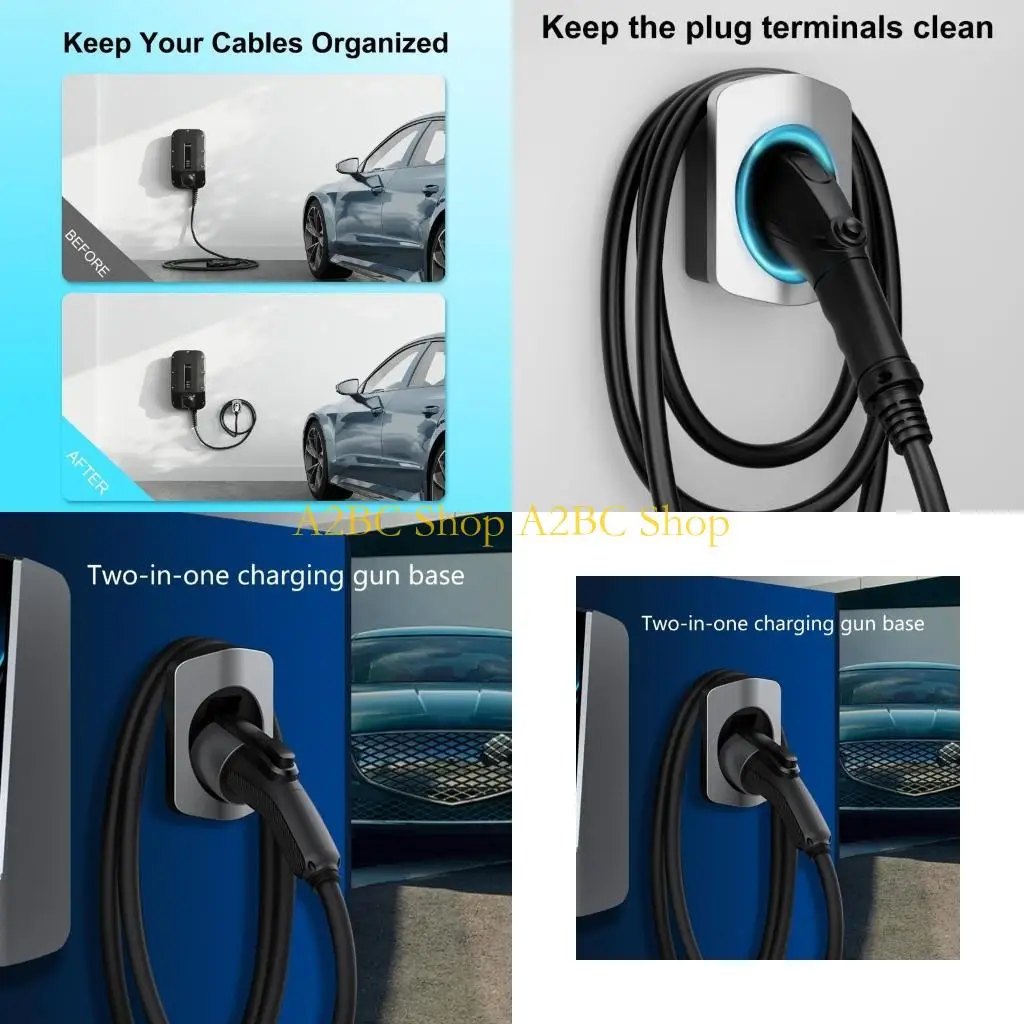 A2BC Electric Car Cahrging Cable Management Wall Mount Stand For EV Chargers Waterproof Ensures Safe Power
A2BC Electric Car Cahrging Cable Management Wall Mount Stand For EV Chargers Waterproof Ensures Safe Power