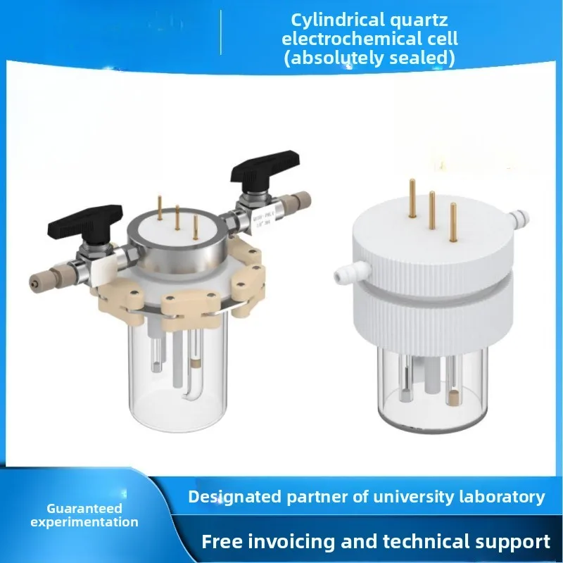 C015-2 C017-2 Absolute Sealed Cylindrical Quartz Electrochemical Cell Electrolytic Cell Lab Chemistry Accessory
C015-2 C017-2 Absolute Sealed Cylindrical Quartz Electrochemical Cell Electrolytic Cell Lab Chemistry Accessory