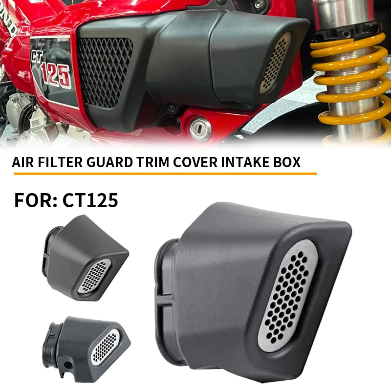 For Honda Hunter Cub CT125 JA55 JA65 Trail125 2020-2024 Air Filter Guard Trim Cover Intake Box Clean CT125 Air Filter Cover
For Honda Hunter Cub CT125 JA55 JA65 Trail125 2020-2024 Air Filter Guard Trim Cover Intake Box Clean CT125 Air Filter Cover