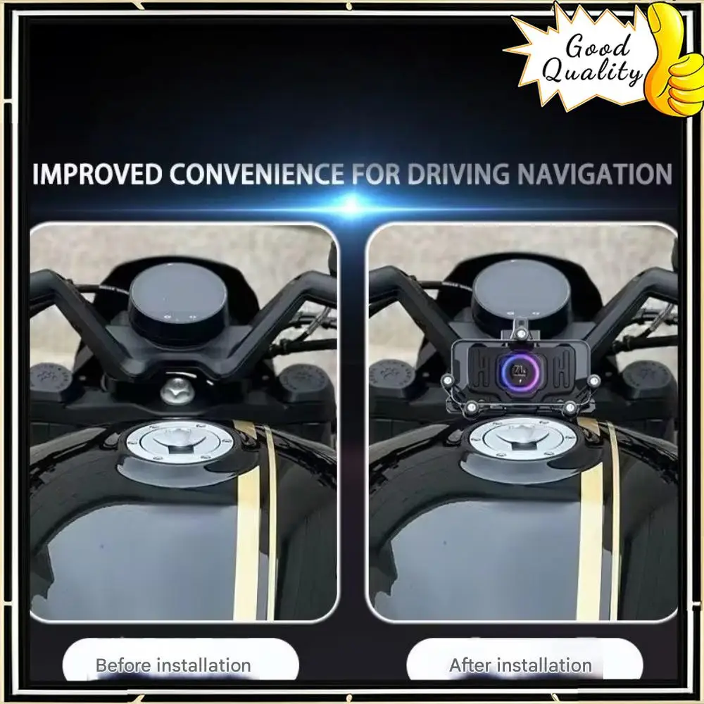 For BENDA Napoleonbob 500 motorcycle multi-function shock absorption navigation bracket mobile phone holder wireless charging
For BENDA Napoleonbob 500 motorcycle multi-function shock absorption navigation bracket mobile phone holder wireless charging