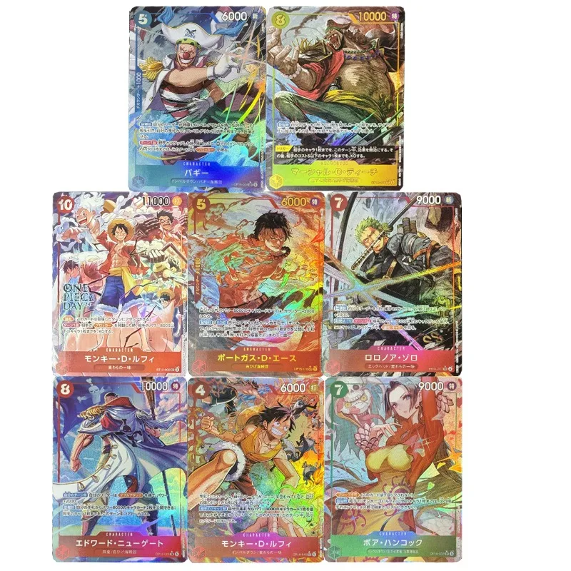8pcs DIY Self-made One Piece OP15-060 Enel Folding Flash Card OP16-003 Edward Newgate Portgas D. Ace OPCG Game Collectible Card
8pcs DIY Self-made One Piece OP15-060 Enel Folding Flash Card OP16-003 Edward Newgate Portgas D. Ace OPCG Game Collectible Card
