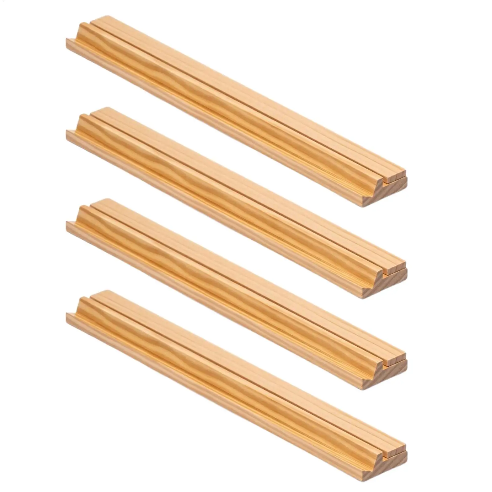 Mahjong Racks 4-Piece Wooden Non-slip Portable Mahjong Racks with Pushers Set of 4 for Adults Family Traveler Home Outdoor
Mahjong Racks 4-Piece Wooden Non-slip Portable Mahjong Racks with Pushers Set of 4 for Adults Family Traveler Home Outdoor