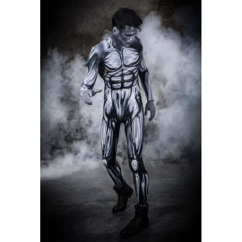 Halloween Silver Surfer Cosplay Costume Zentai Suit Superhero Bodysuit Adults Kids Jumpsuits
Halloween Silver Surfer Cosplay Costume Zentai Suit Superhero Bodysuit Adults Kids Jumpsuits