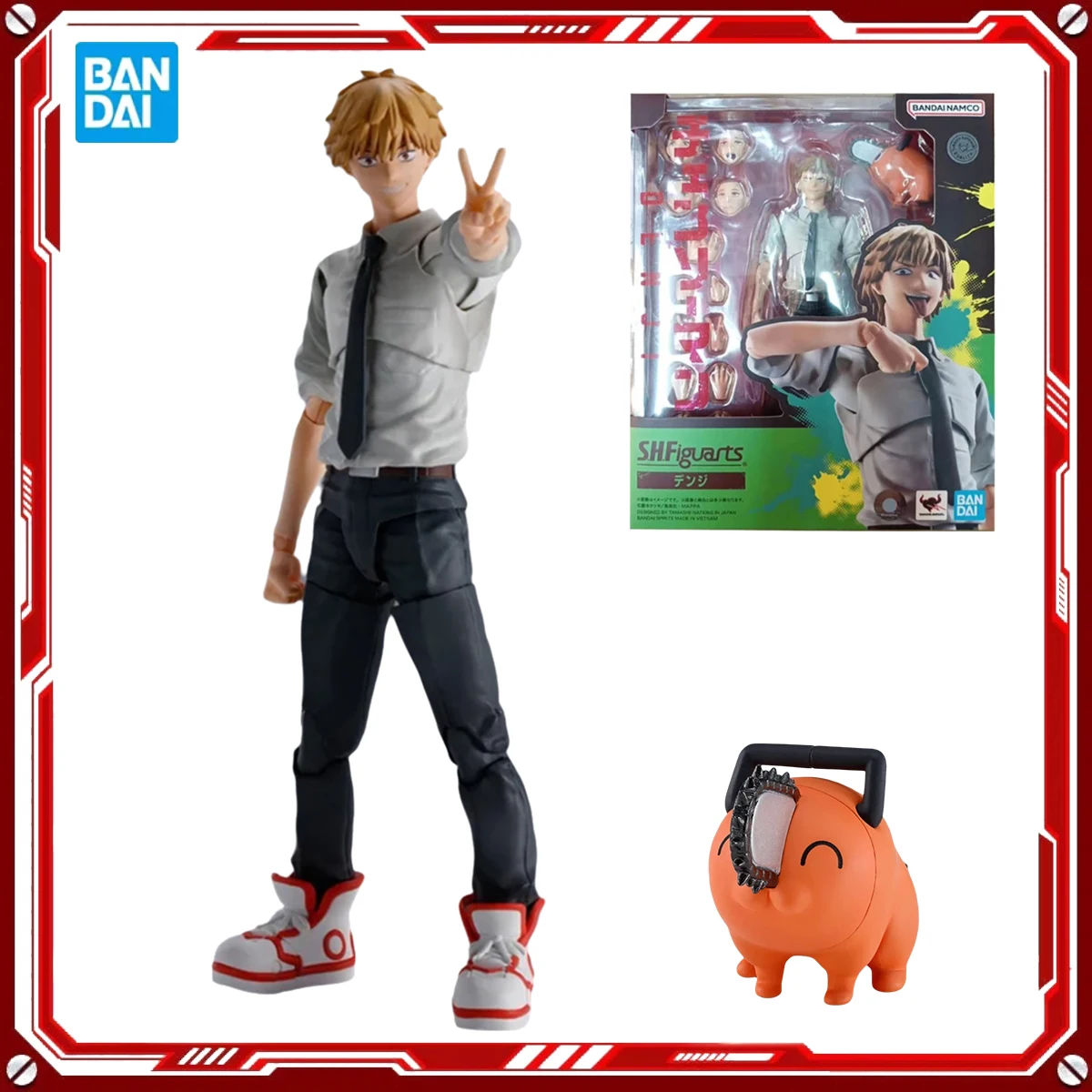 Bandai Genuine Chainsaw Man Anime Denji Toys S.H.Figuarts Action Figure Assembly Model Gift for Kids School Christmas Present 
Bandai Genuine Chainsaw Man Anime Denji Toys S.H.Figuarts Action Figure Assembly Model Gift for Kids School Christmas Present