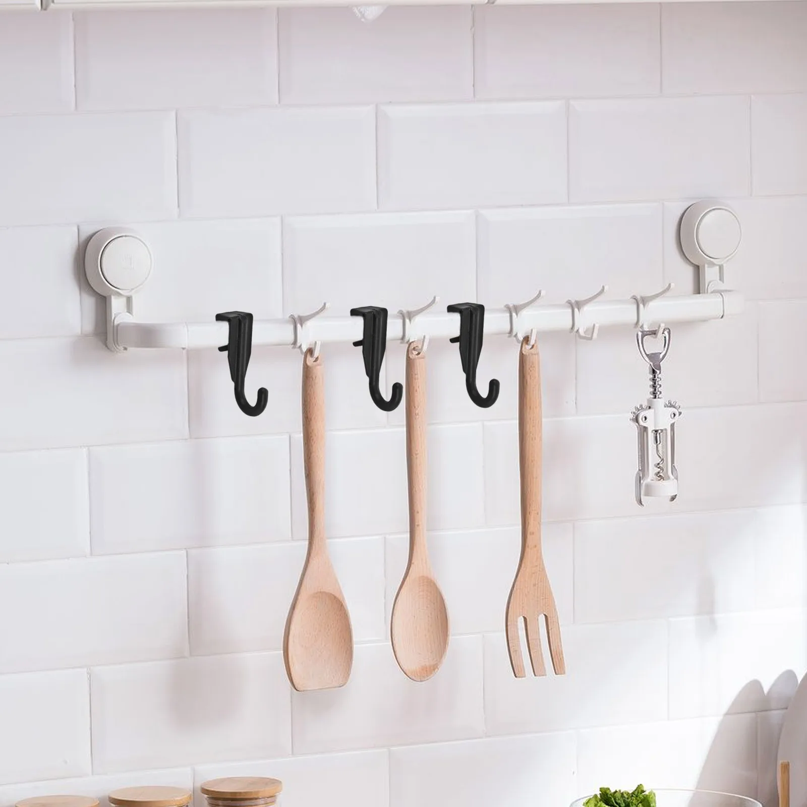 Space-Saving Plastic Black Hook Square Tubes Over Door Hanger Versatile Microwave Oven Rack Holder Kitchen Bathroom Office
Space-Saving Plastic Black Hook Square Tubes Over Door Hanger Versatile Microwave Oven Rack Holder Kitchen Bathroom Office
