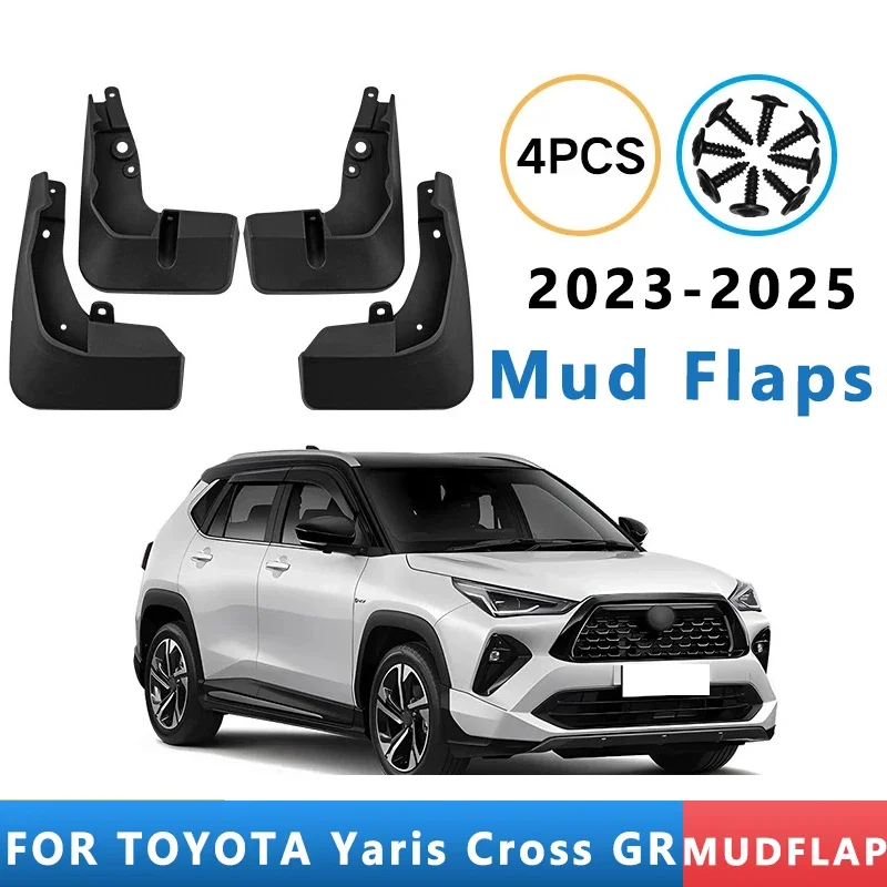 Mud Flaps Fit for TOYOTA Yaris Cross GR 2023-2025 2024Mudguards Tire Fenders Splash Proof Accessories Wheel Guards 4ps
Mud Flaps Fit for TOYOTA Yaris Cross GR 2023-2025 2024Mudguards Tire Fenders Splash Proof Accessories Wheel Guards 4ps