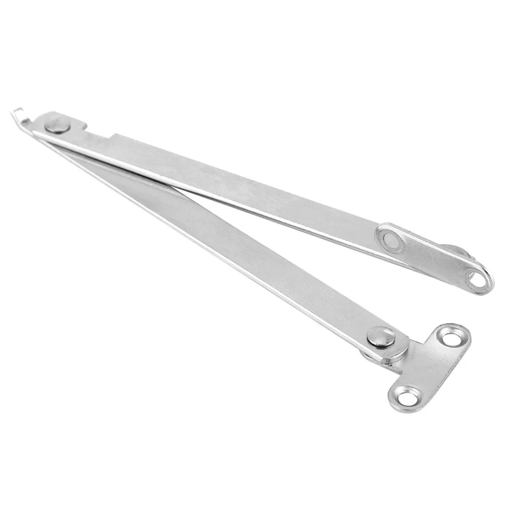 6PCS Stainless Steel Support Hinge 180 Degree Brushed Silver Cabinet Hinge Heavy Duty Rotatable Folding Lid Stay
6PCS Stainless Steel Support Hinge 180 Degree Brushed Silver Cabinet Hinge Heavy Duty Rotatable Folding Lid Stay