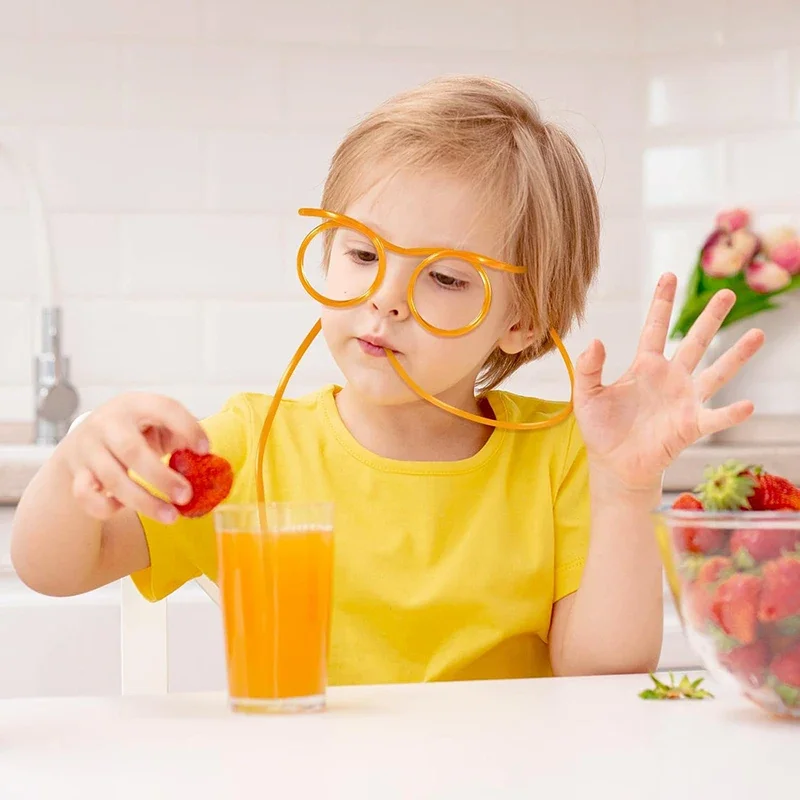 Straw Glasses Funny Soft PVC Glasses Flexible DIY Drinking Eyeglasses Straws Reusable Kids Brithday Party Bar Supplies 1-8 Pcs
Straw Glasses Funny Soft PVC Glasses Flexible DIY Drinking Eyeglasses Straws Reusable Kids Brithday Party Bar Supplies 1-8 Pcs