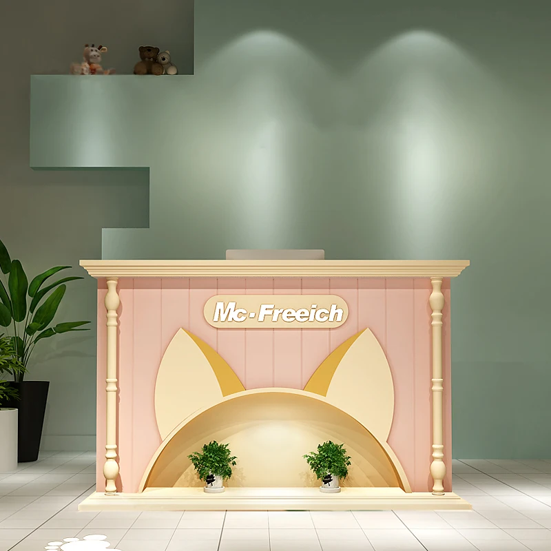 Kawaii Creative Pet Shop Магазин одежды Кассовый аппарат Картина Простой дизайнерский приемный стол Nas Хранение Офисная мебель
Kawaii Creative Pet Shop Магазин одежды Кассовый аппарат Картина Простой дизайнерский приемный стол Nas Хранение Офисная мебель