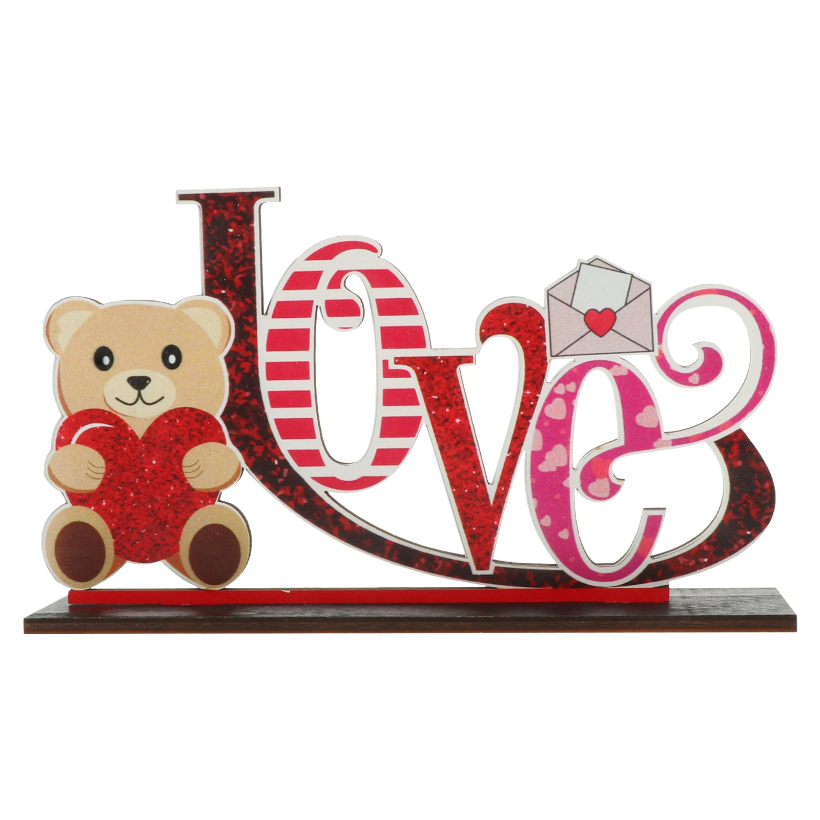 Valentines Day Wooden nament Decor Party Wedding Adornment Alphabet Photo Prop DIY Decoration Valentine Elements
Valentines Day Wooden nament Decor Party Wedding Adornment Alphabet Photo Prop DIY Decoration Valentine Elements