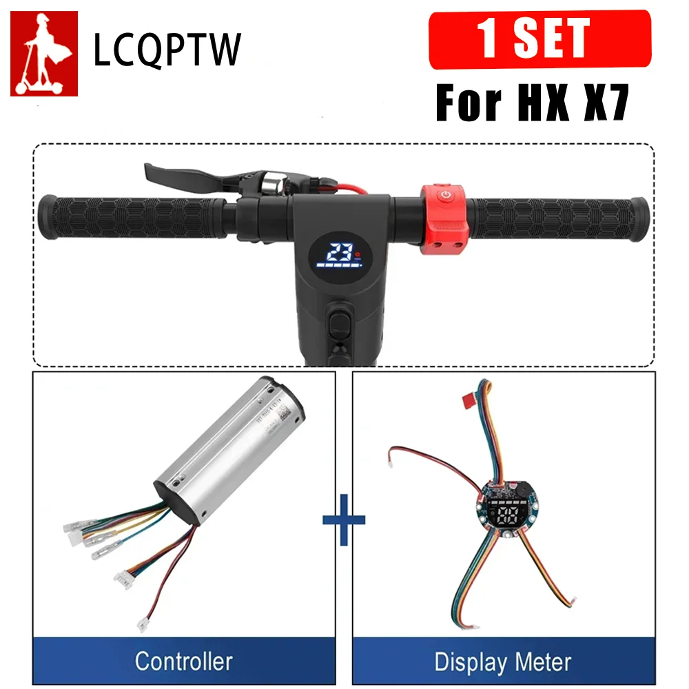 Controller and Display Meter for Electric Scooter HX X7 Circuit Board Motherboard 36V Instrument Display Dashboard Accessories
Controller and Display Meter for Electric Scooter HX X7 Circuit Board Motherboard 36V Instrument Display Dashboard Accessories