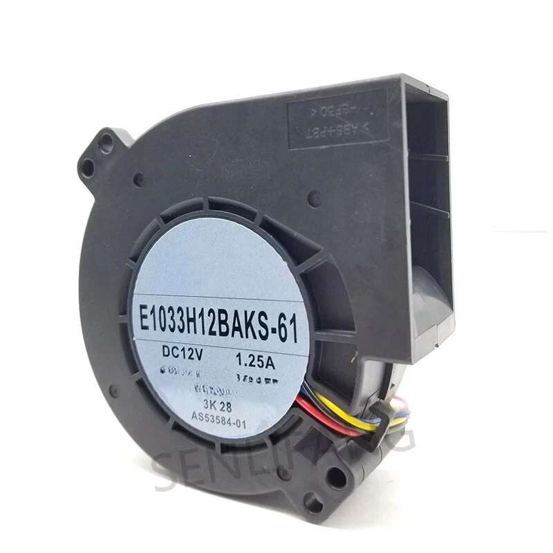 L+ For Servo E1033H12BAKS-61 DC12V 1.25A 97x97x33mm 4-Wire Cooling Fan
L+ For Servo E1033H12BAKS-61 DC12V 1.25A 97x97x33mm 4-Wire Cooling Fan