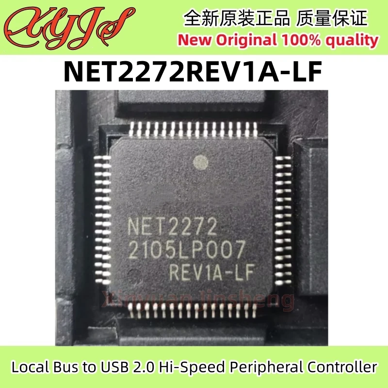 1 шт./лот NET2272REV1A-LF NET2272 TQFP-64 NET2272REV1A локальная шина к USB 2.0 высокоскоростной периферийный контроллер новое 100% качество
1 шт./лот NET2272REV1A-LF NET2272 TQFP-64 NET2272REV1A локальная шина к USB 2.0 высокоскоростной периферийный контроллер новое 100% качество